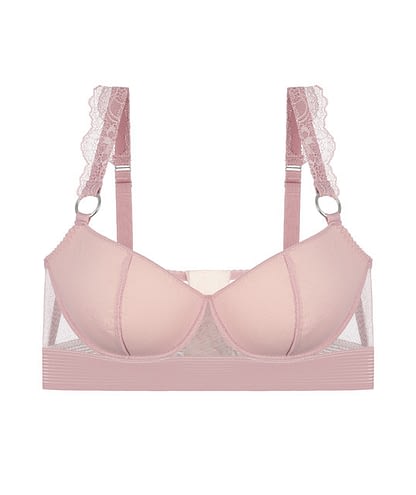 MOVELLE LEIA | Pink Longline Bra